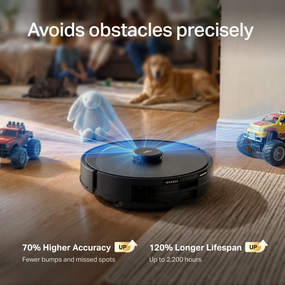 Tapo RV30 Max Plus Gen 2 | Robot Vacuum & Mop + Compact Auto-Empty Dock