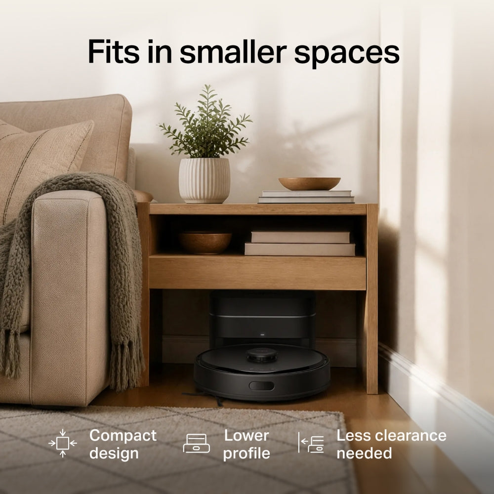 Tapo RV30 Max Plus Gen 2 | Robot Vacuum & Mop + Compact Auto-Empty Dock