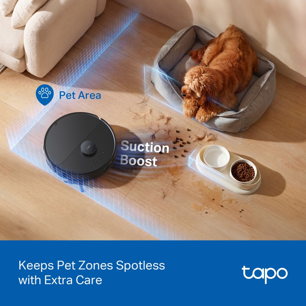 Tapo RV50 Omni | Robot Vacuum & Mop + All-in-One Omni Dock