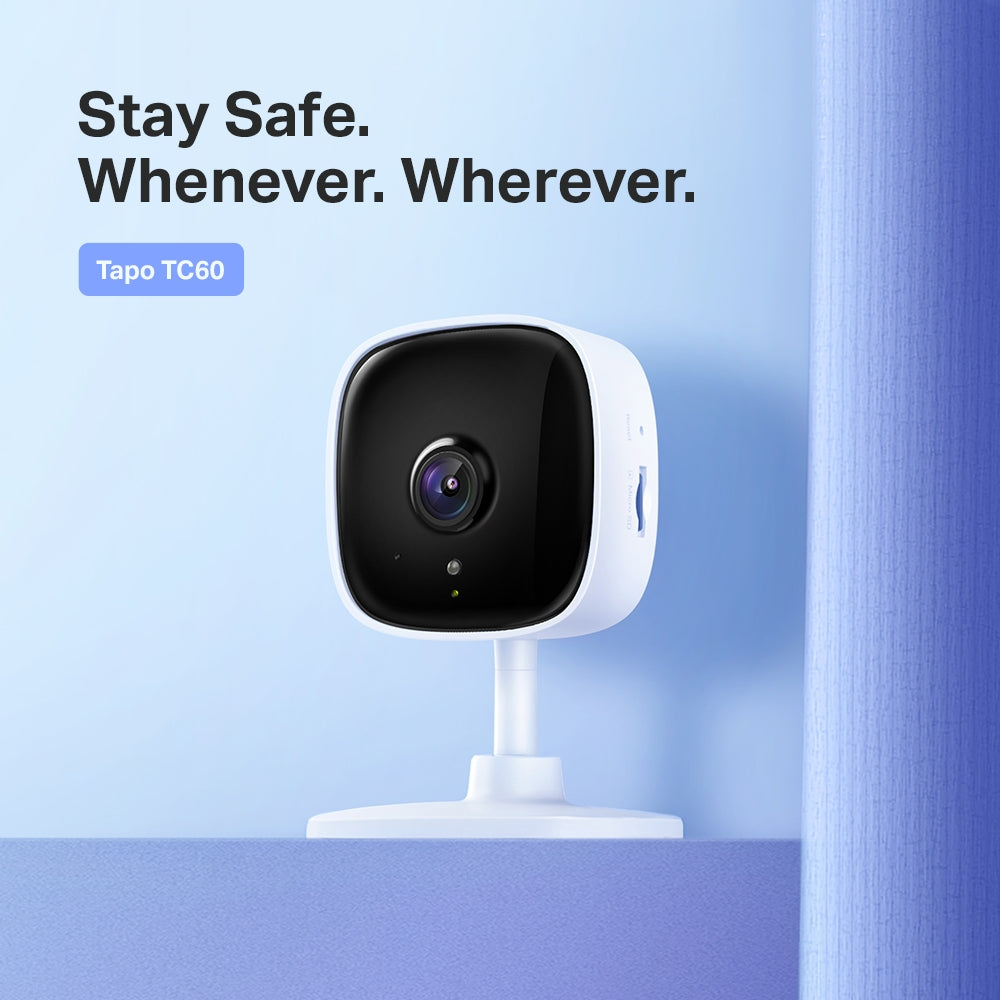 Mini Indoor Wi-Fi Camera, 1080P, Baby Crying Detection, Tapo TC60