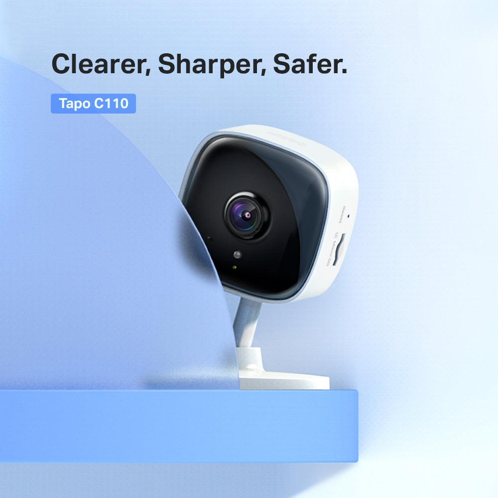 Tapo C110 | Home Security Wi-Fi Camera, 2K 3MP, Night Vision