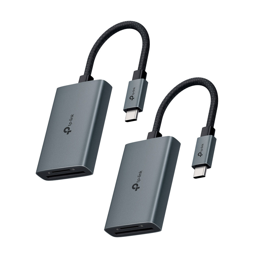 UA440C(2-pack) | USB 3.0 Type-C to SD & microSD 4.0 Card Reader